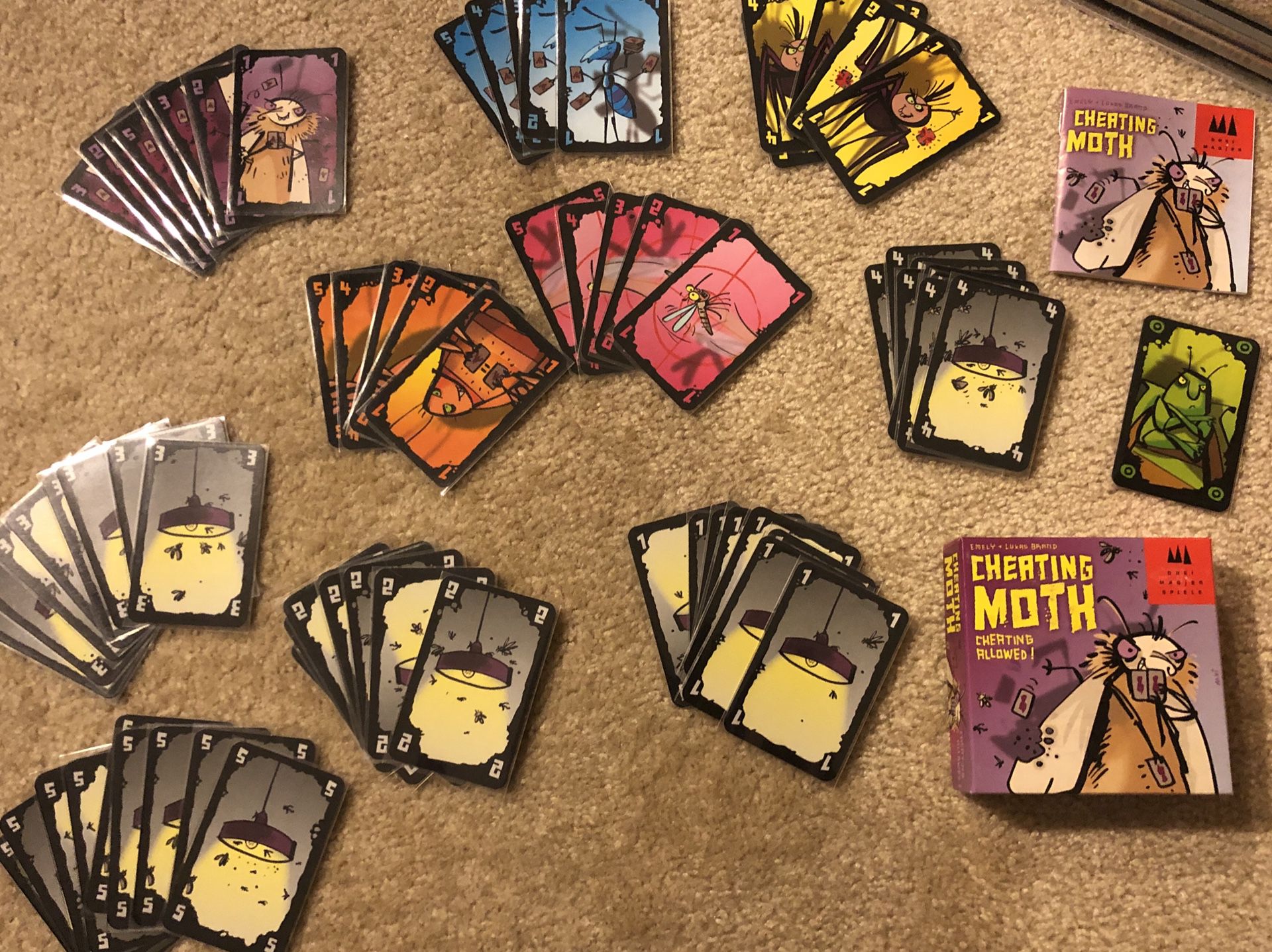 Cheating moth with card sleeves. Perfect condition for Sale in Riverside,  CA - OfferUp