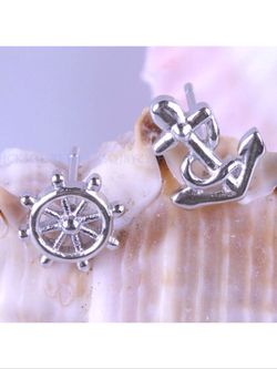 Asymmetrical earrings 925 silver
