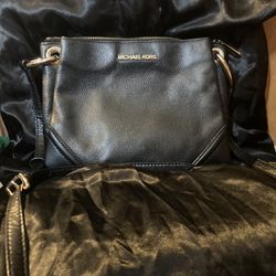 Leather Michael Kors Cross Body Bag 