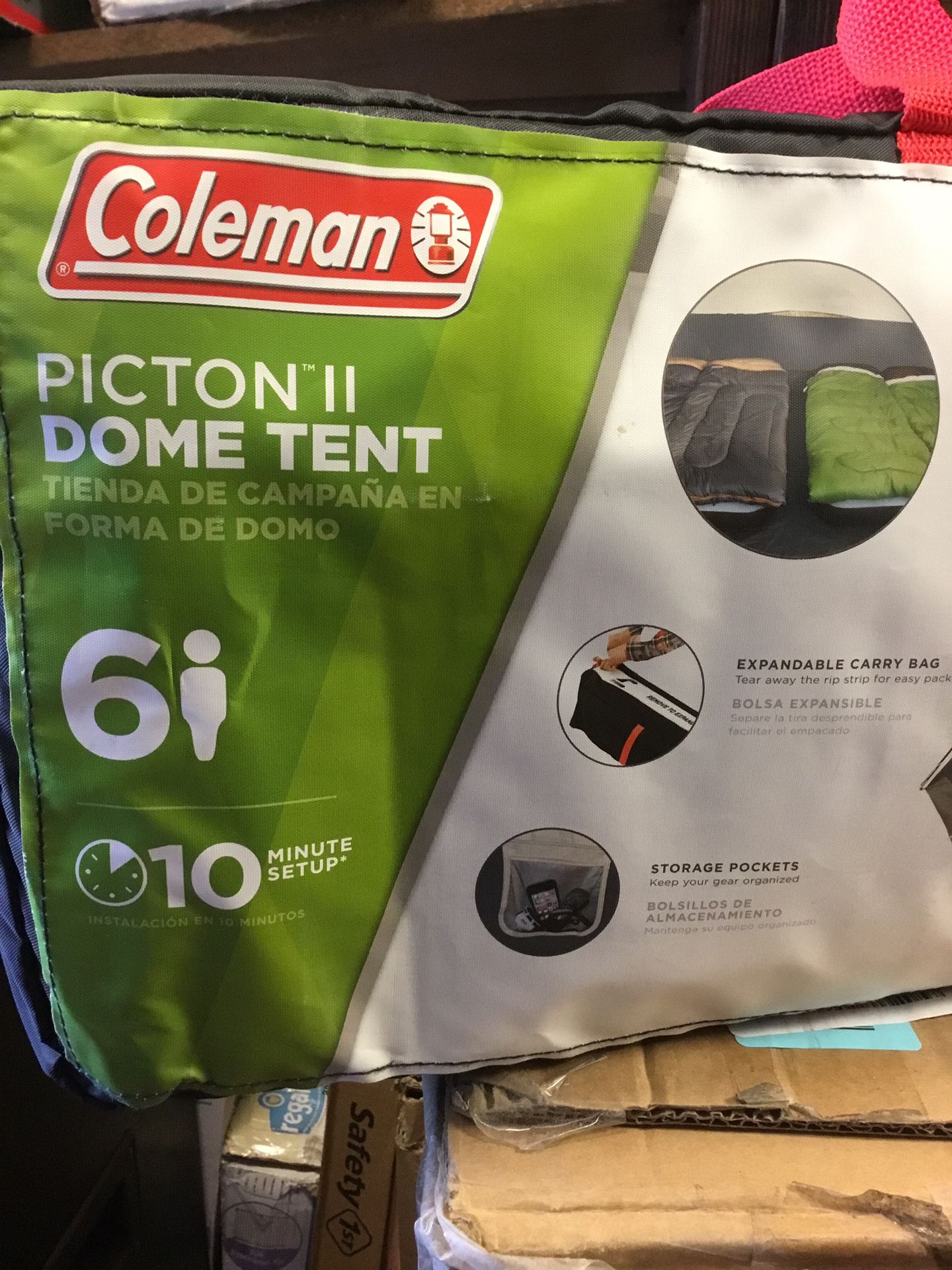 6 persons tent it’s new