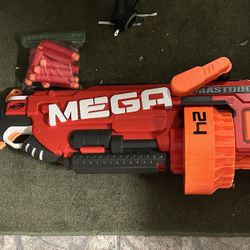 Red Mega Nerf Gun