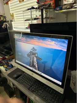 Computer hp all in one touchscreen Ryzen 5