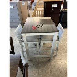 3 Pc Counter Height Dining Set 