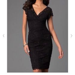 Marina Petite 6p Lace Dress