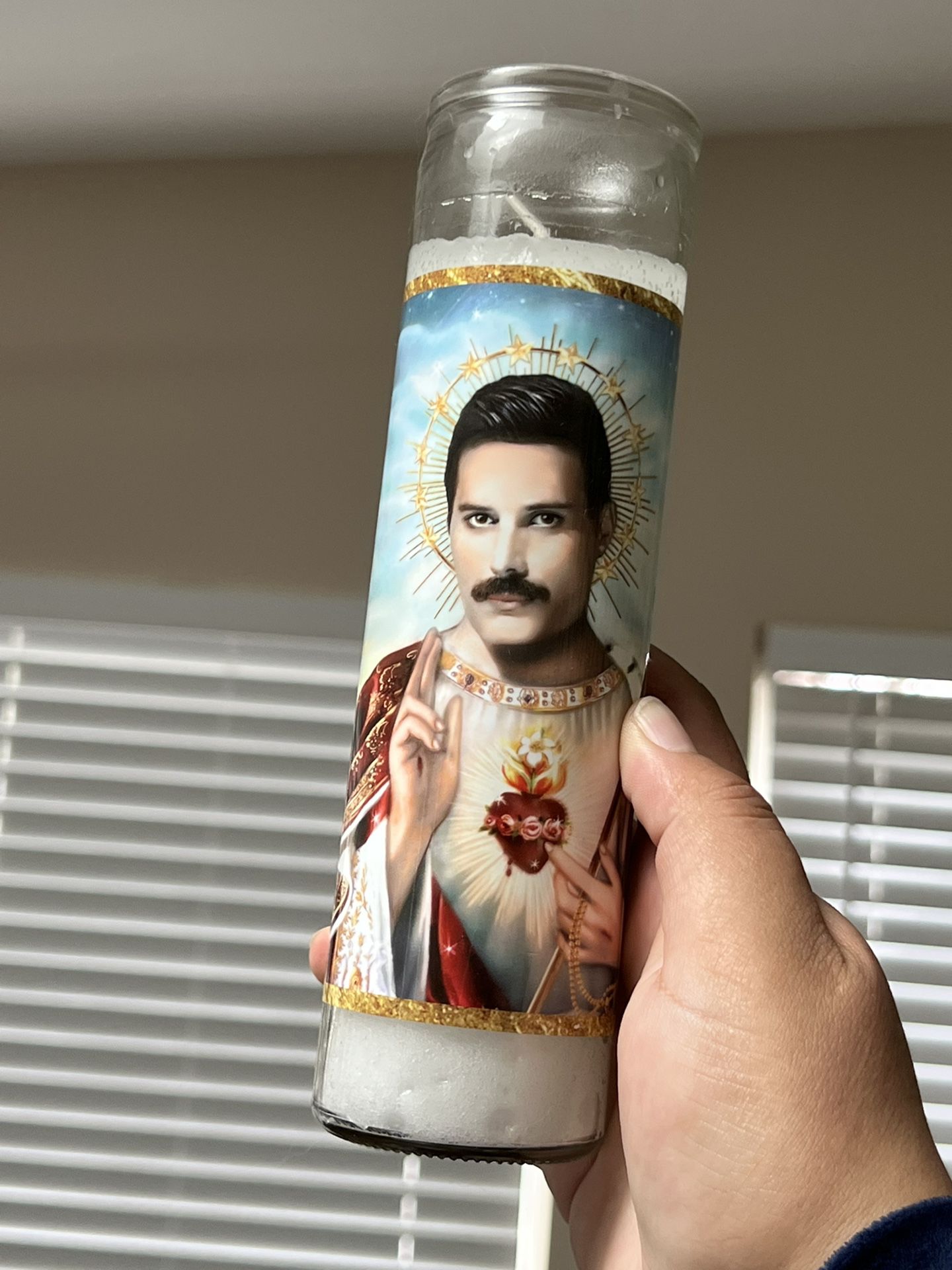 Freddie Mercury Candle 