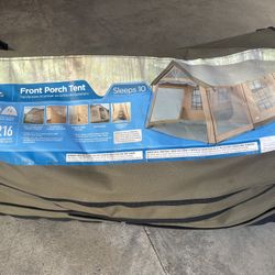 Northwest Territory Front Porch 18x12 Sleeps 10