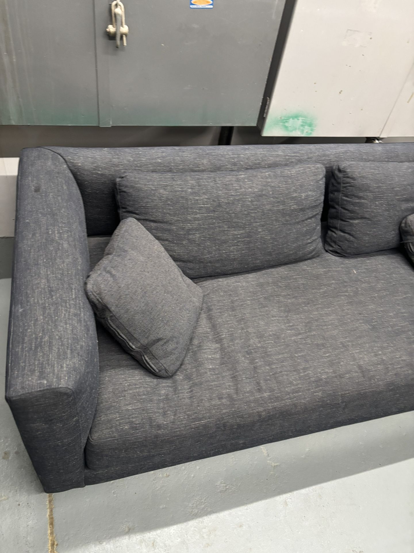 Blue / Gray Sofa 