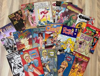 Assorted Vintage Adult Comic Books