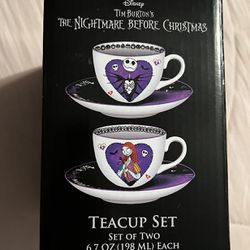 The Nightmare Before Christmas Tea Cup Set