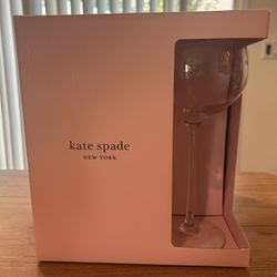 Kate Spade Wine Glasses (Set Of 4)