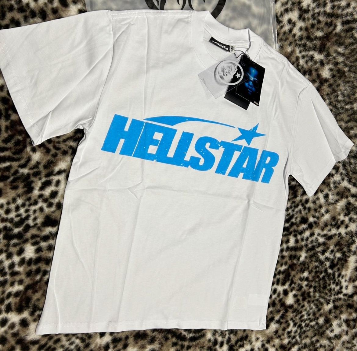 Blue & White Hellstar Shirt Size M