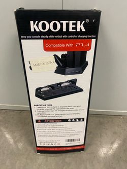 Kootex PS4 Vertical stand with controller charging