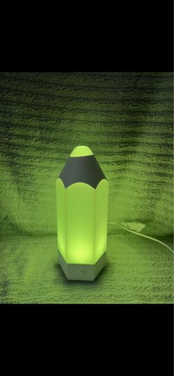Pencil-Shaped LED Night Light Lamp