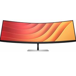 HP E45c G5 DQHD Curved Monitor bundle accessories  gaming keyboard  headset