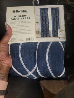 Broyhill Blue Curtains