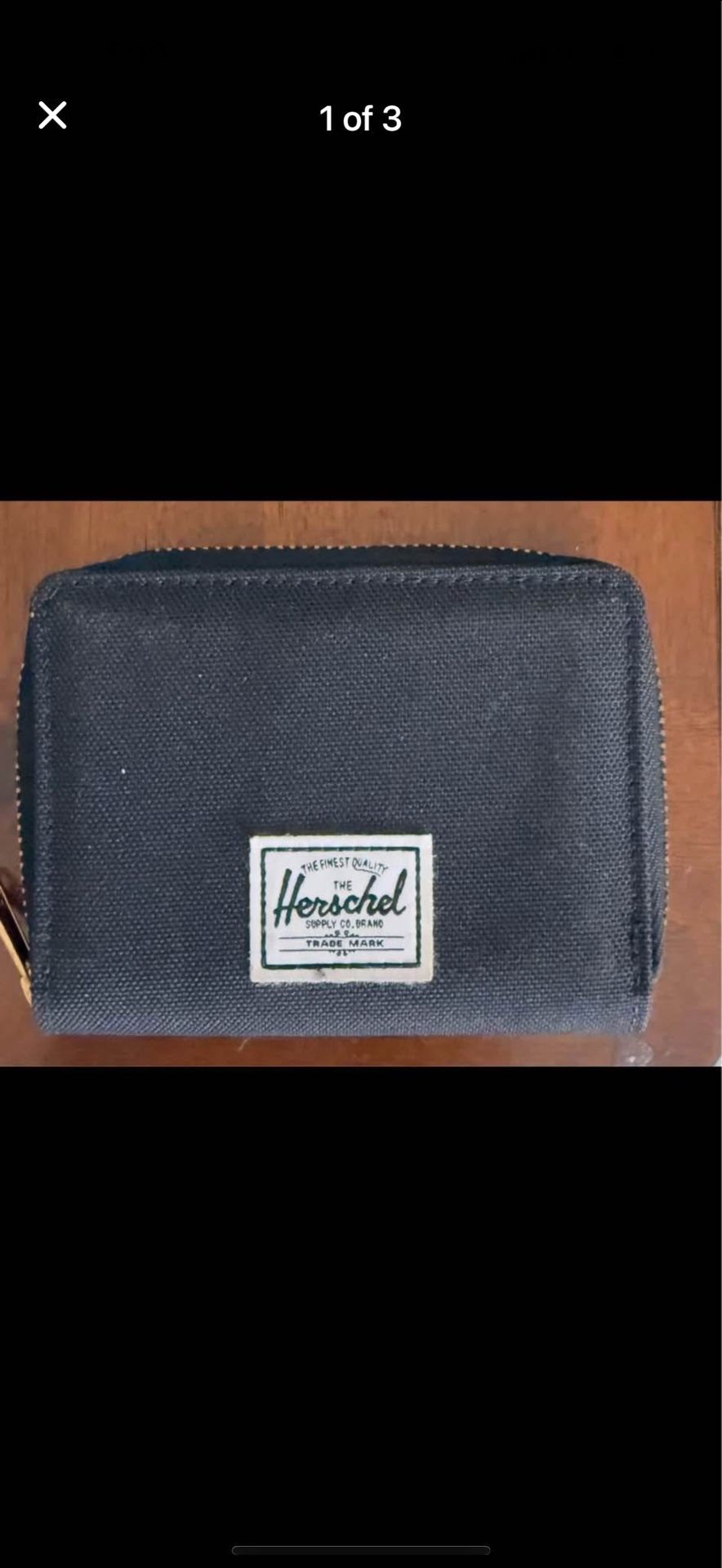 Herschel Tyler Wallet. Black