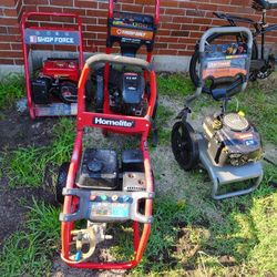 Working Pressure Washers