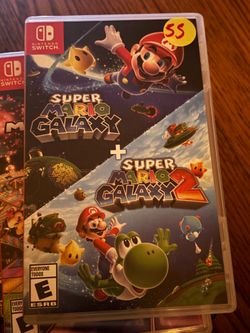 Super Mario galaxy and super Mario galaxy 2 Nintendo switch
