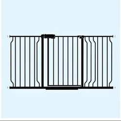 Pressure mount safety gate, Extra wide fits up to 62” wide x 30” tall 