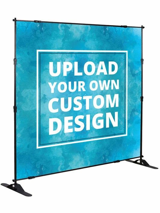 Custom 8x8 Backdrop With Stand