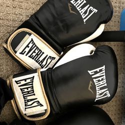 Boxing Gloves + At Home Gym Gear