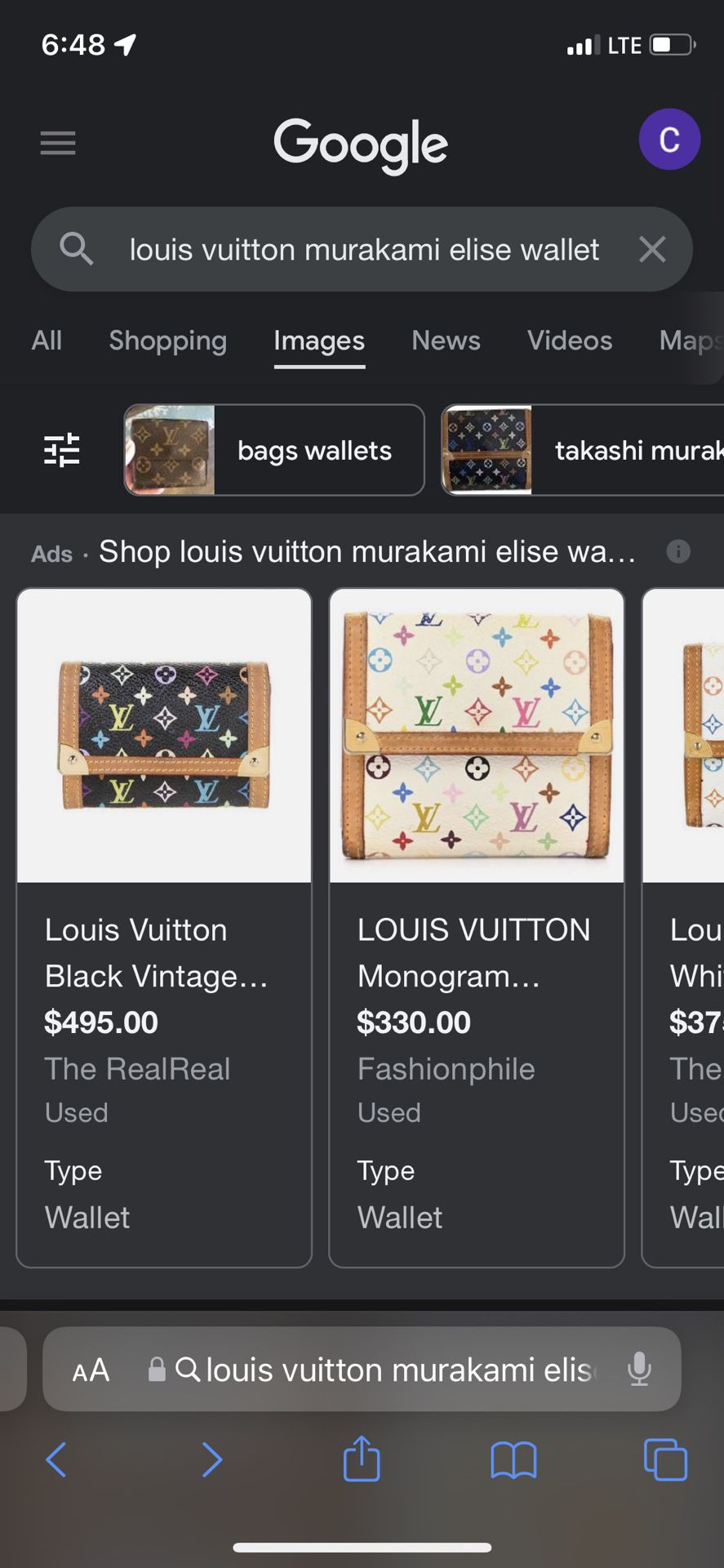 Louis Vuitton Murakami Elise Wallet for Sale in Renton, WA - OfferUp
