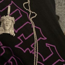 Moissanite Jesus Pendant