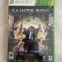 Saints Row 4 IV For Microsoft Xbox 360 Video Game 