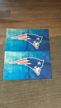 New England Patriots Throw Pillow Covers