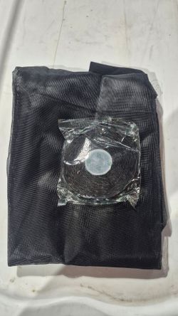 Black Magnetic Screen Door