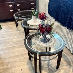Glass Top Tables 