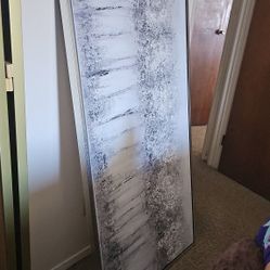 Silver Abstract Art