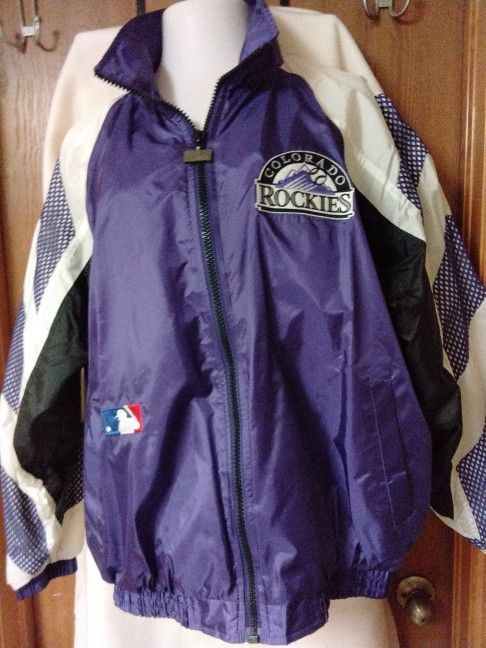 Genuine Colorado Rockies Wind Breaker 