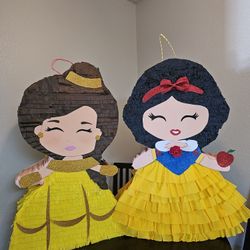 Pinata Princess Belle And Snow White