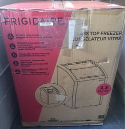 Frigidaire 4.3 Cu. Ft.  Glass Top Freezer 