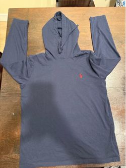 Blue Polo Sweater Medium