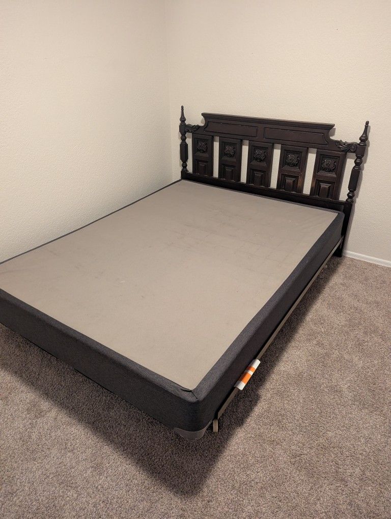 Queen Size Bed Frame With Box Spring