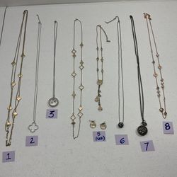 Gorgeous Necklaces - Kate Spade, Tory Burch, Pandora And More! See Pricing In Description.