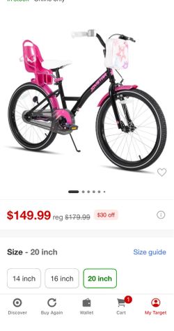 New  bike Pink