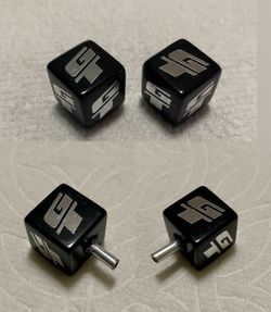 Gt bmx air valve caps and brake cable end caps