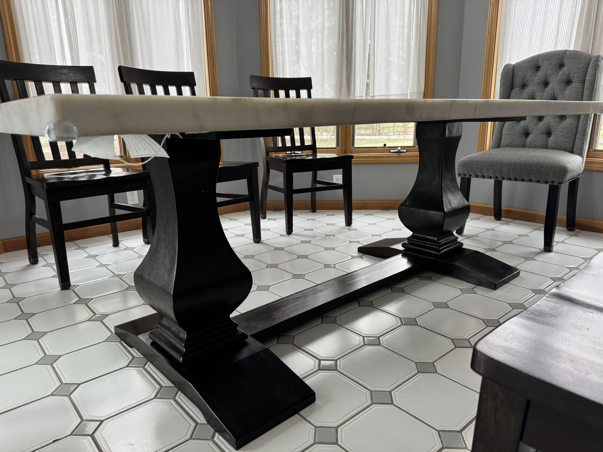 Marble Top Dinning table