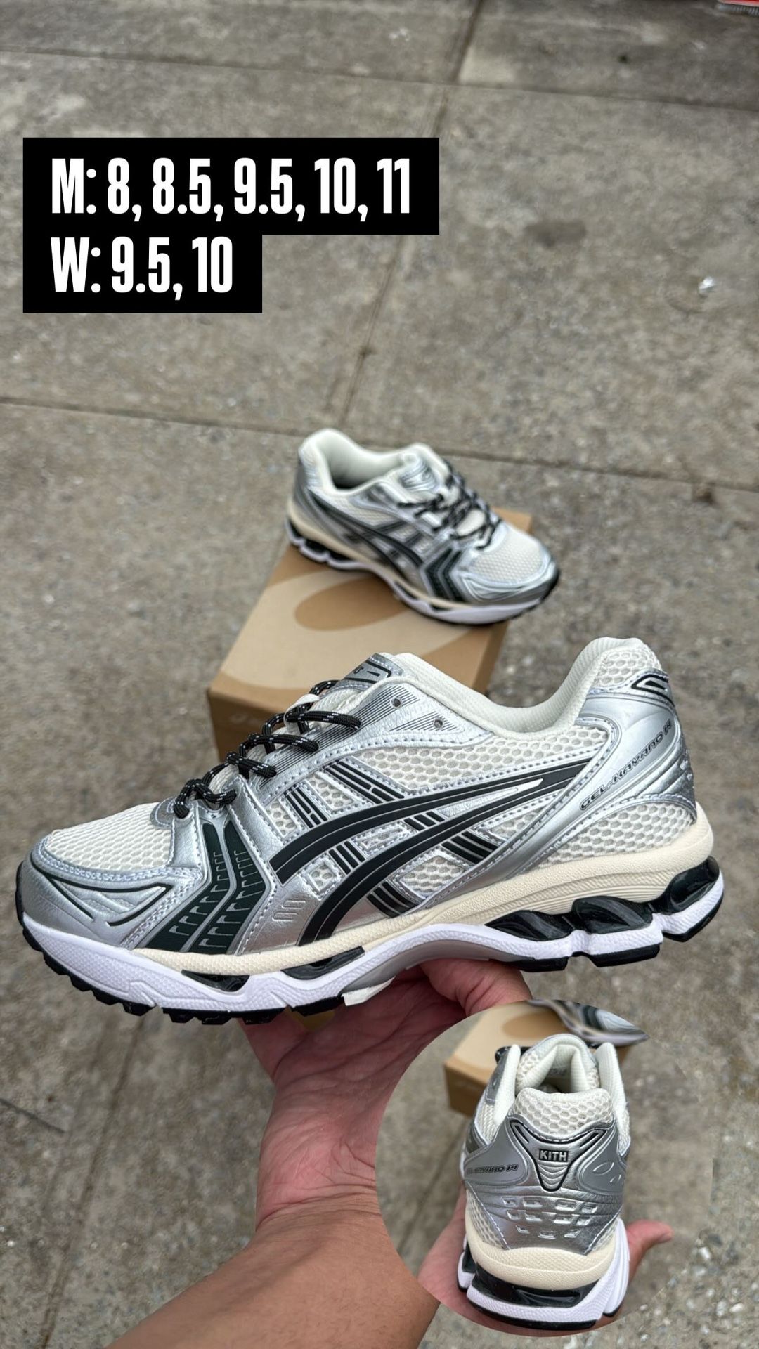 ASICS Gel Kayano 14 x Kith “Cream Scarab”