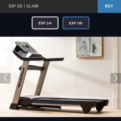 Nordictrack Exp 10i Treadmill (Retails For $1500) Unused (READ DESCRIPTION)