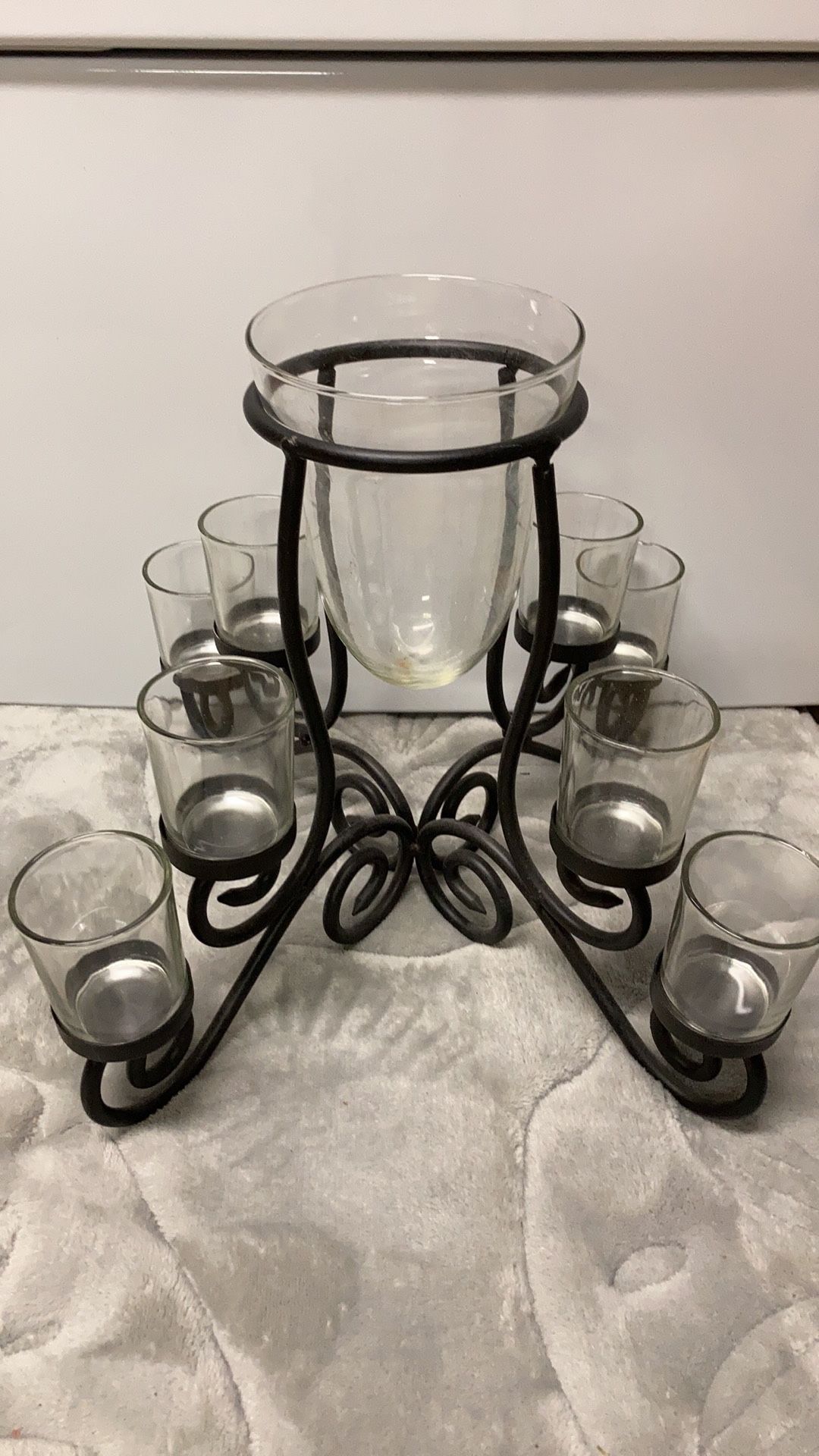 Flower And Candle Holder