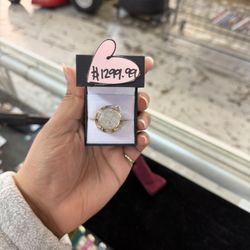 Big Circle Cluster Ring 