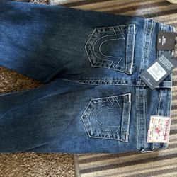 True Religion Mid Rise Bootcut Jeans