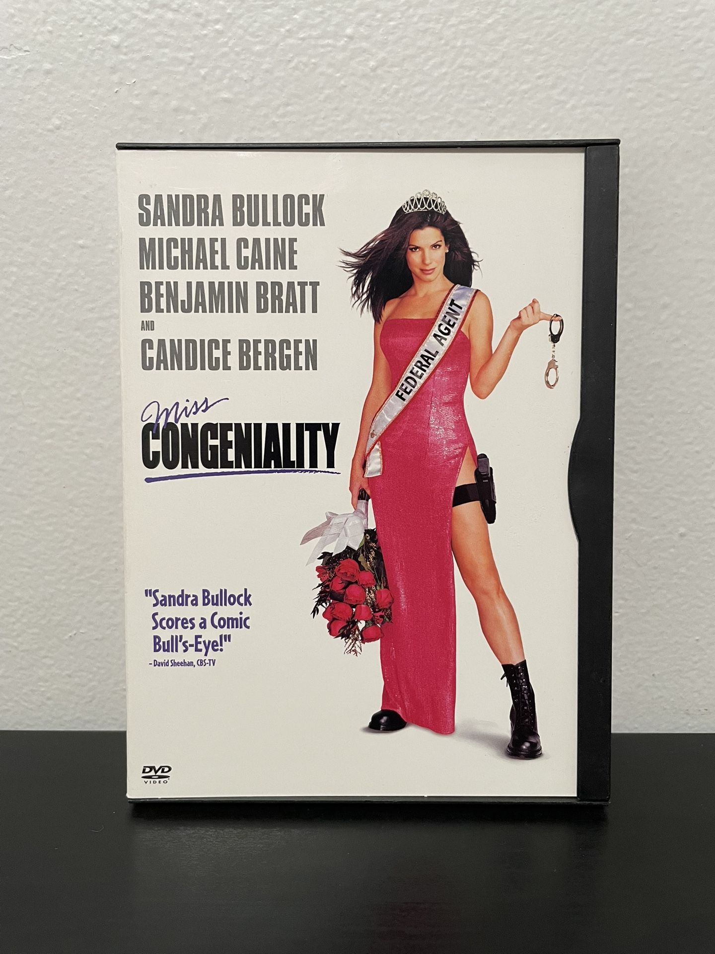 Miss Congeniality DVD Movie Sandra Bullock Michael Caine Comedy Widescreen 2000
