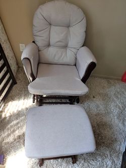 Glider rocking chair