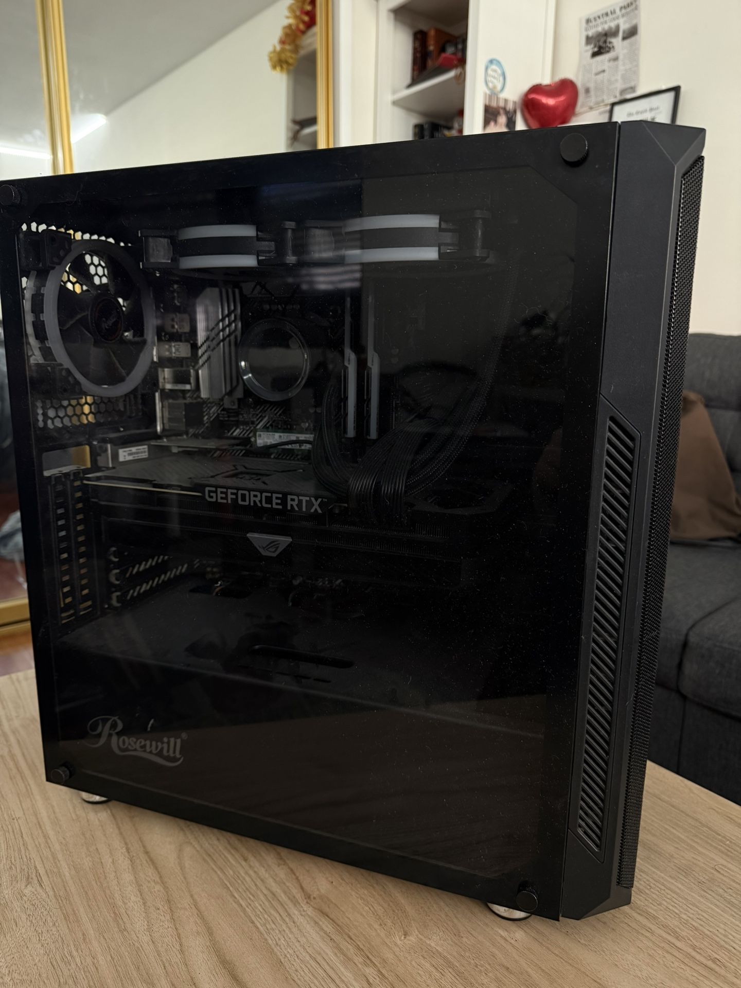 ABS Gladiator Gaming PC - Intel i7 10700KF - GeForce RTX 3070 - G.Skill TridentZ RGB 16GB DDR4 3200MHz - 1TB Intel M.2 NVMe SSD