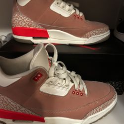Jordan’s 3s  Pink And White 